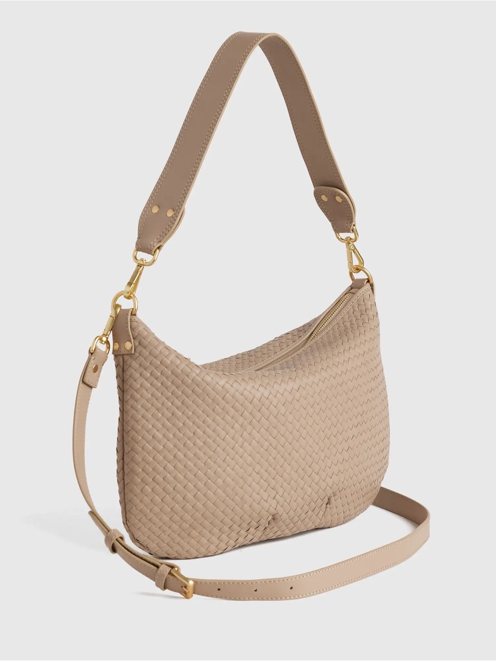 Quince Sloane Handwoven Shoulder Bag